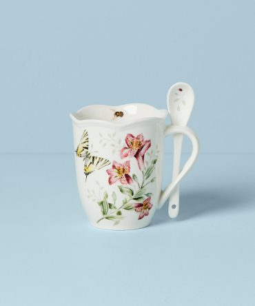 Butterfly Meadow Mug & Spoon